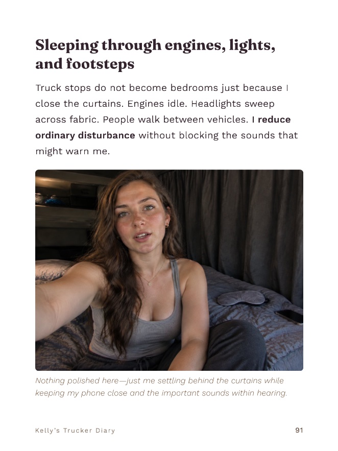 Page 91 of Kelly’s Trucker Diary